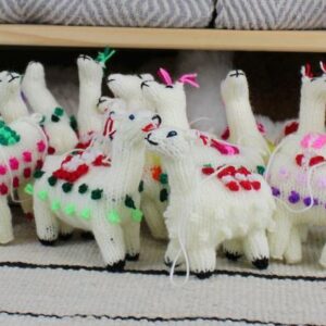 Hand Knitted Alpaca Ornaments
