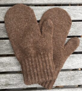 mittens brown